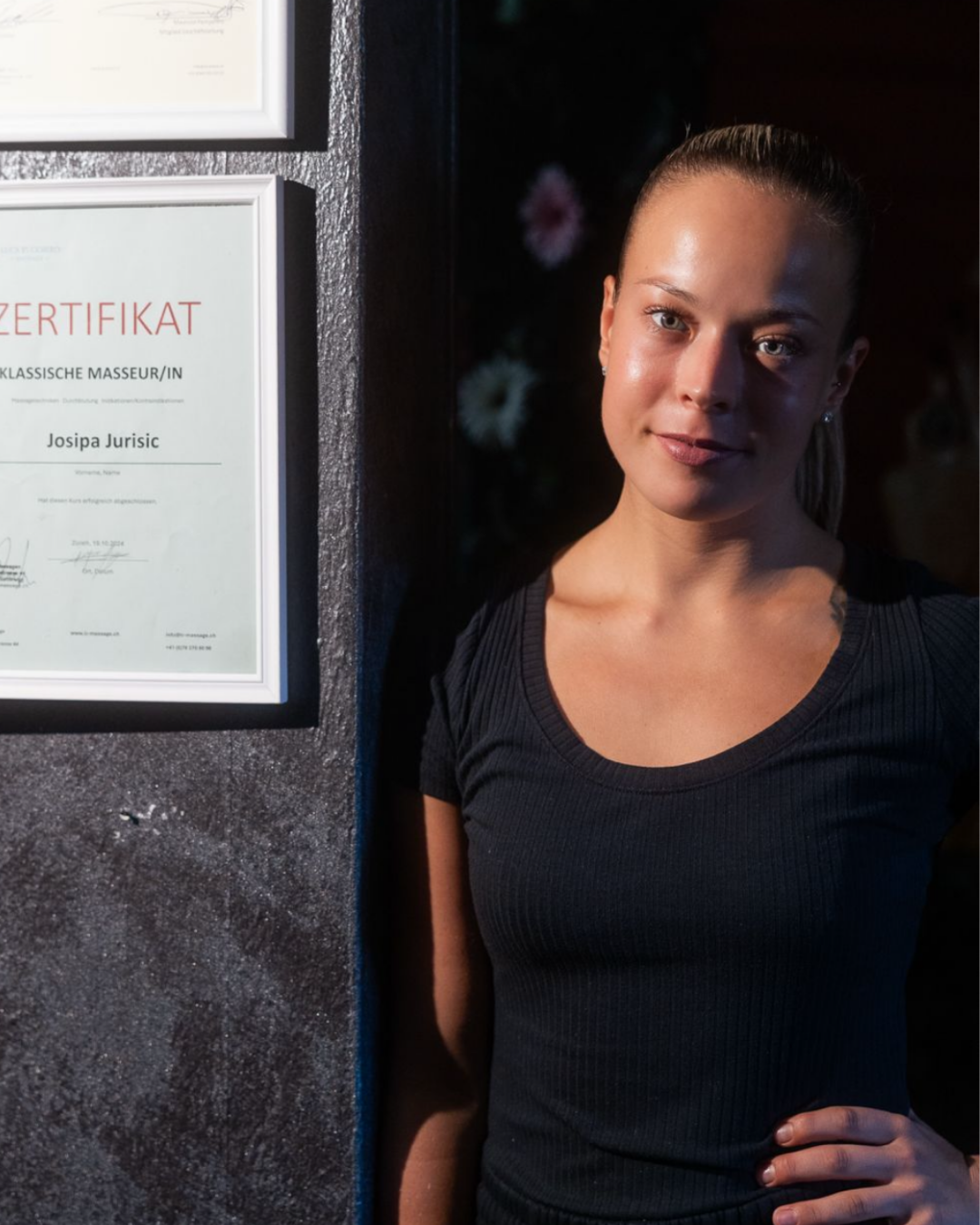 Josipa Jurisic, Inhaberin von Balance Massage Studio